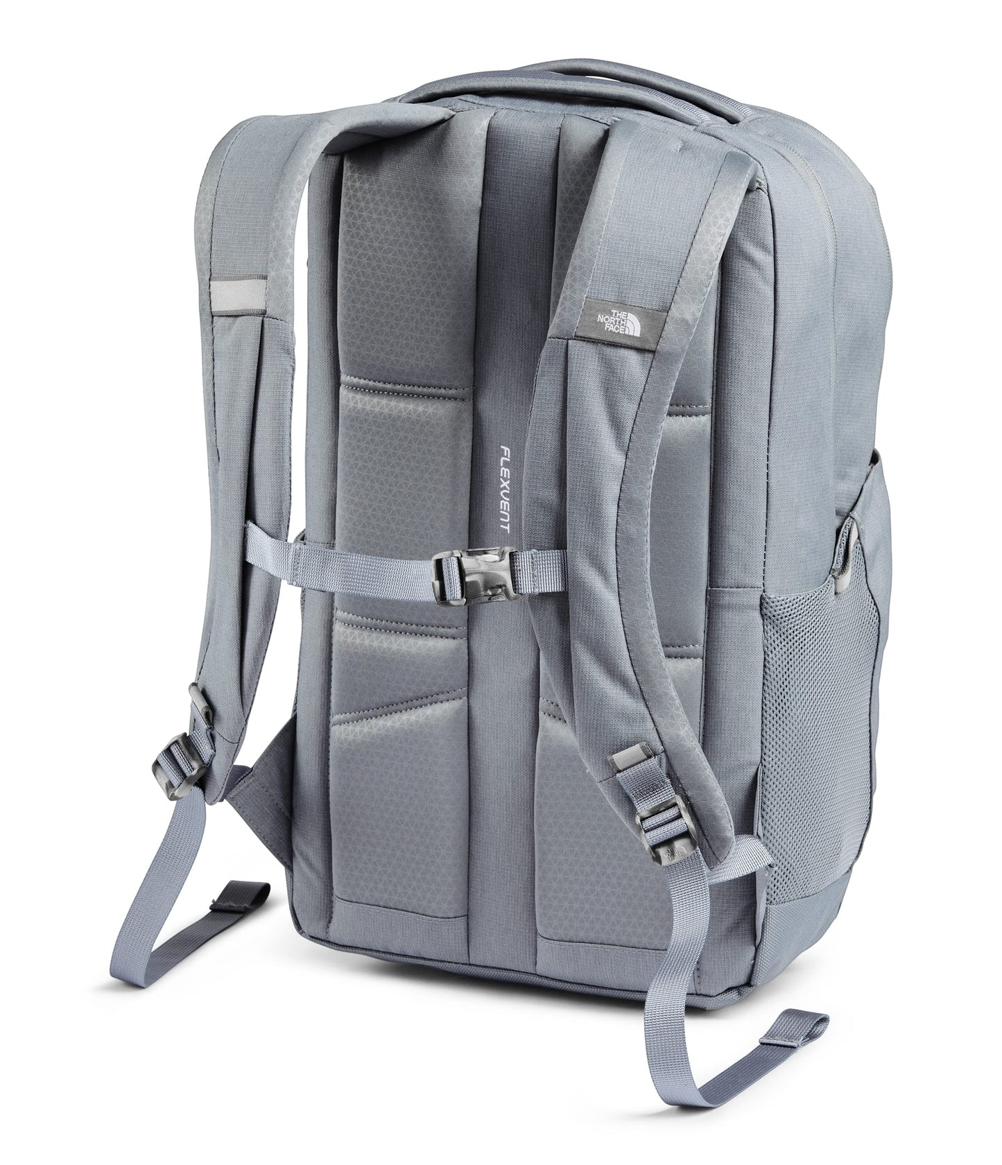 The North Face Jester Everyday Laptop Backpack | Commuter Daypack with Water Repellent Finish, 16" Laptop Sleeve, Huge Main Compartment, Mid Grey Dark Heather/TNF Black,One Size