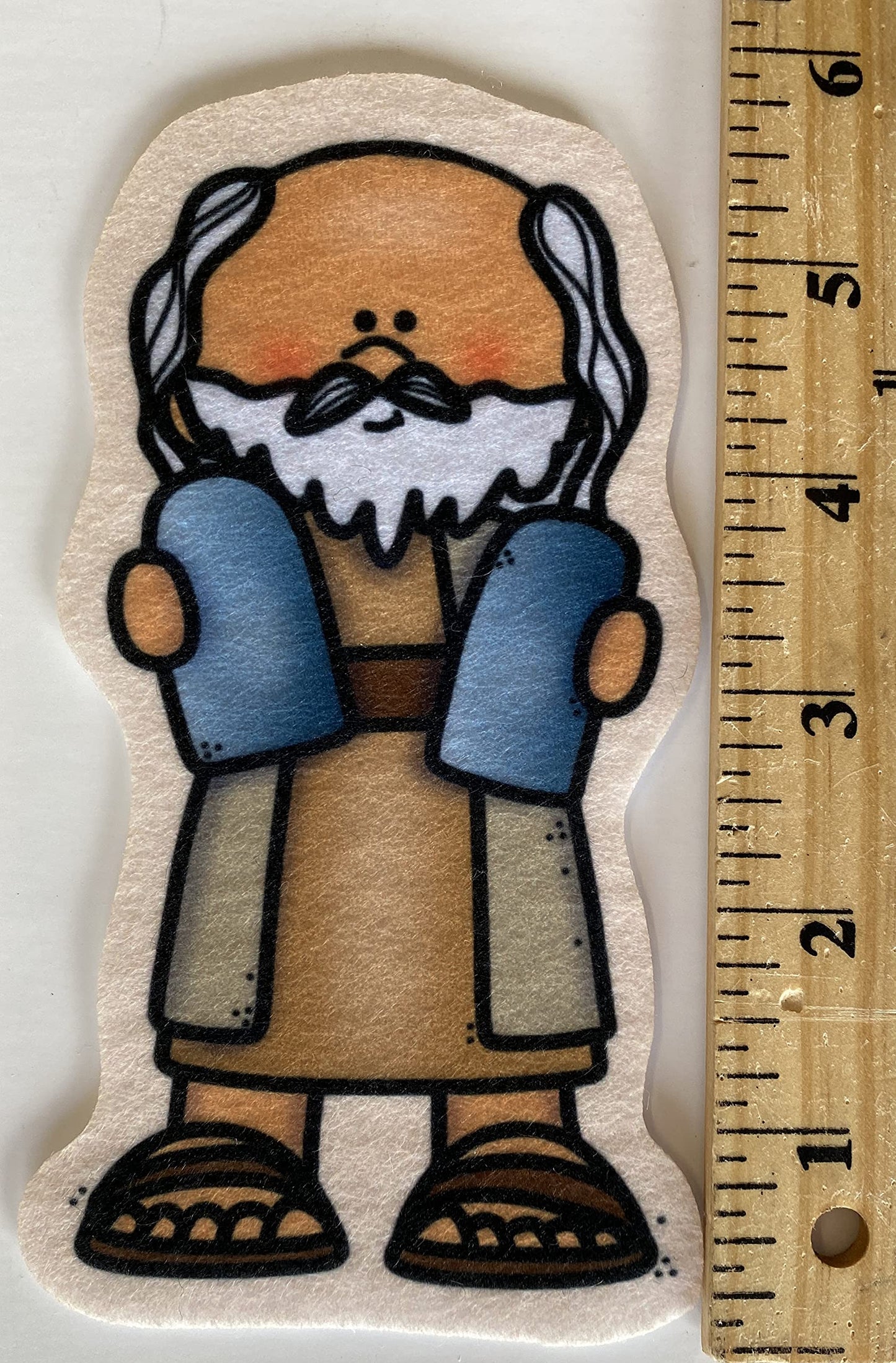Story Time Felts Ten Commandments Felt Figures for Bible Flannel/Felt Board Stories PRECUT 24 Pieces Moses