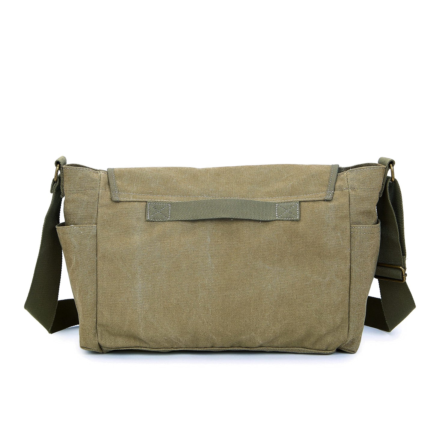 Sechunk Canvas Large Messenger Bag Shoulder bag Cross body bag Crossbody Bag