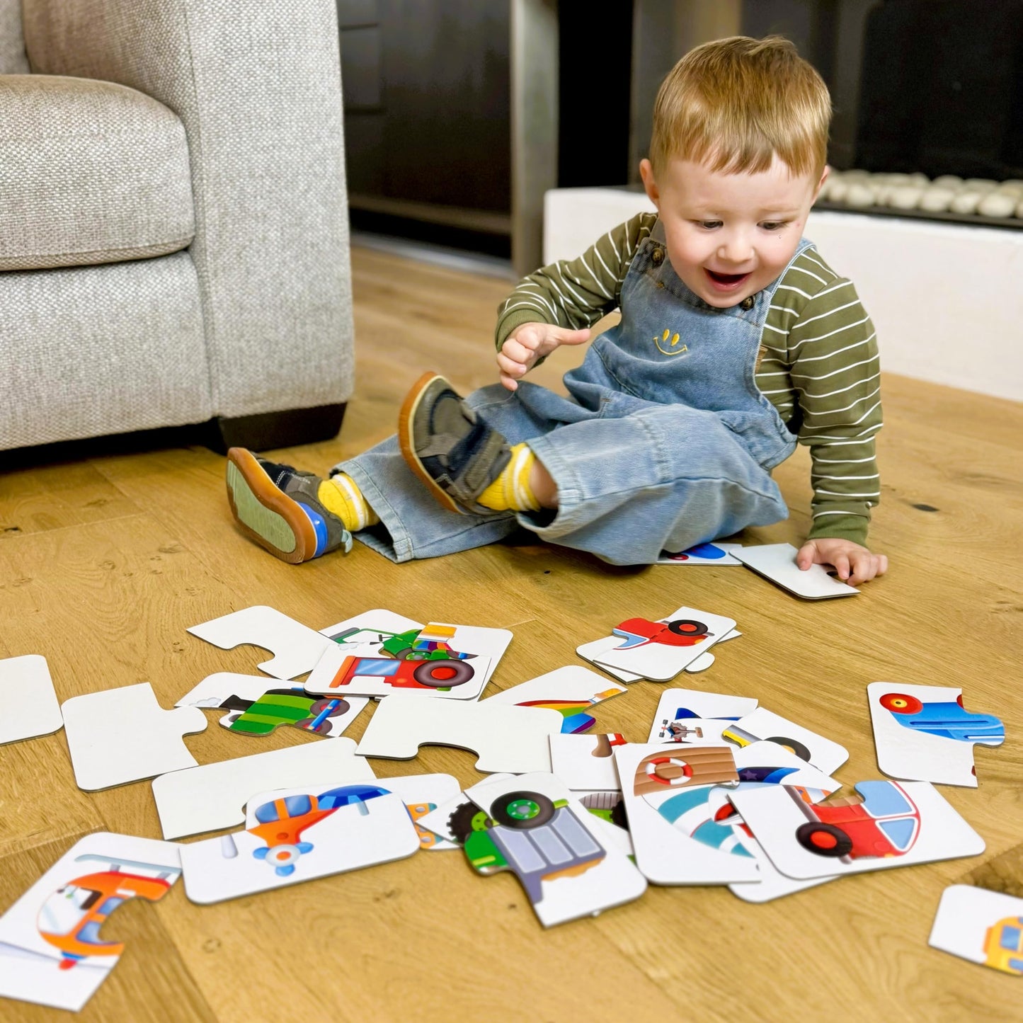 The Learning Journey: My First Match It - Things That Go - 15 Self-Correcting Vehicle Matching Puzzles