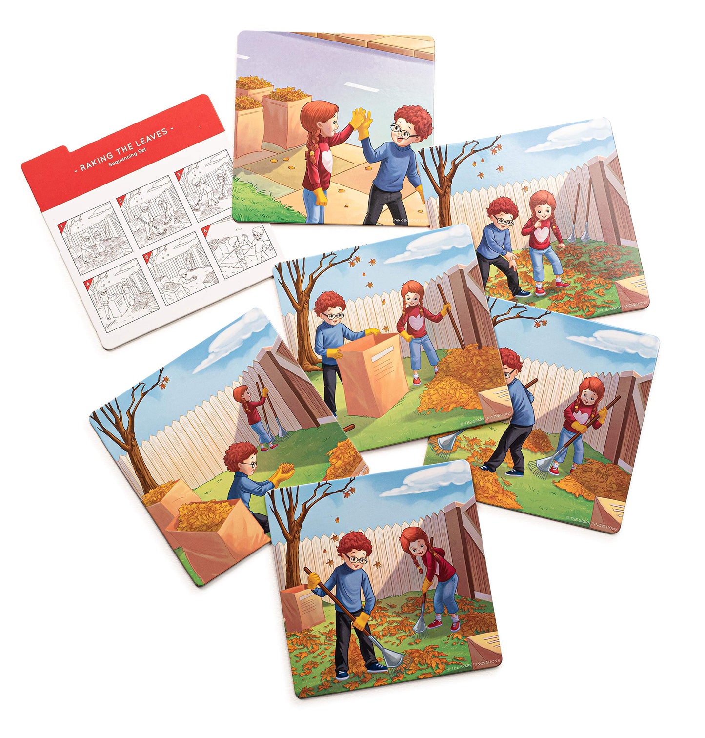 Sequence for Kids Cards, Speech Therapy Materials, Homeschool SEL, Autism, Tell A Story Picture Cards, Social Skills, Picture Cards, ESL, ELL