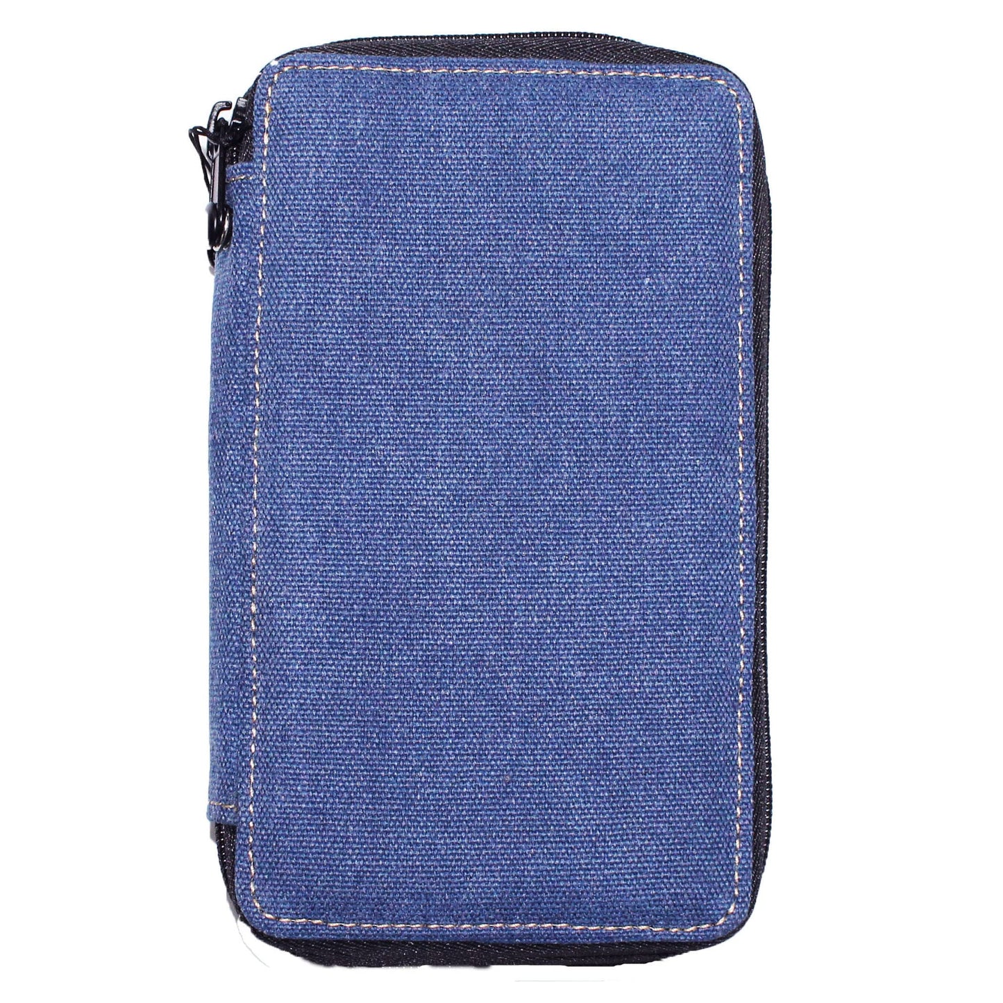 Speedball Art Products 254480 48 Pencil Storage Canvas Pencil Case, Denim