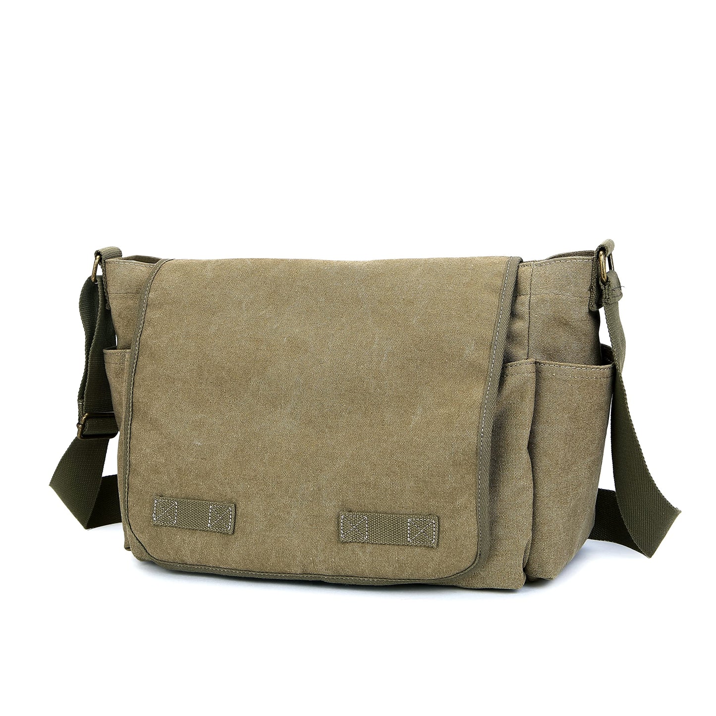 Sechunk Canvas Large Messenger Bag Shoulder bag Cross body bag Crossbody Bag