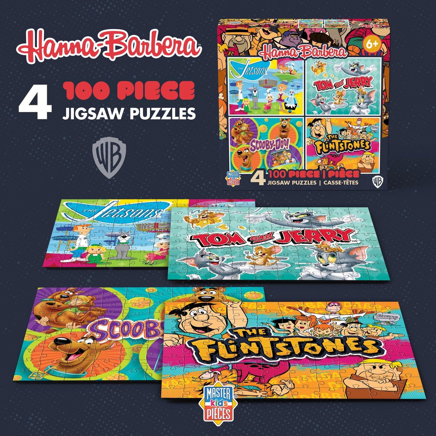 MasterPieces Hanna-Barbera - 4-Pack