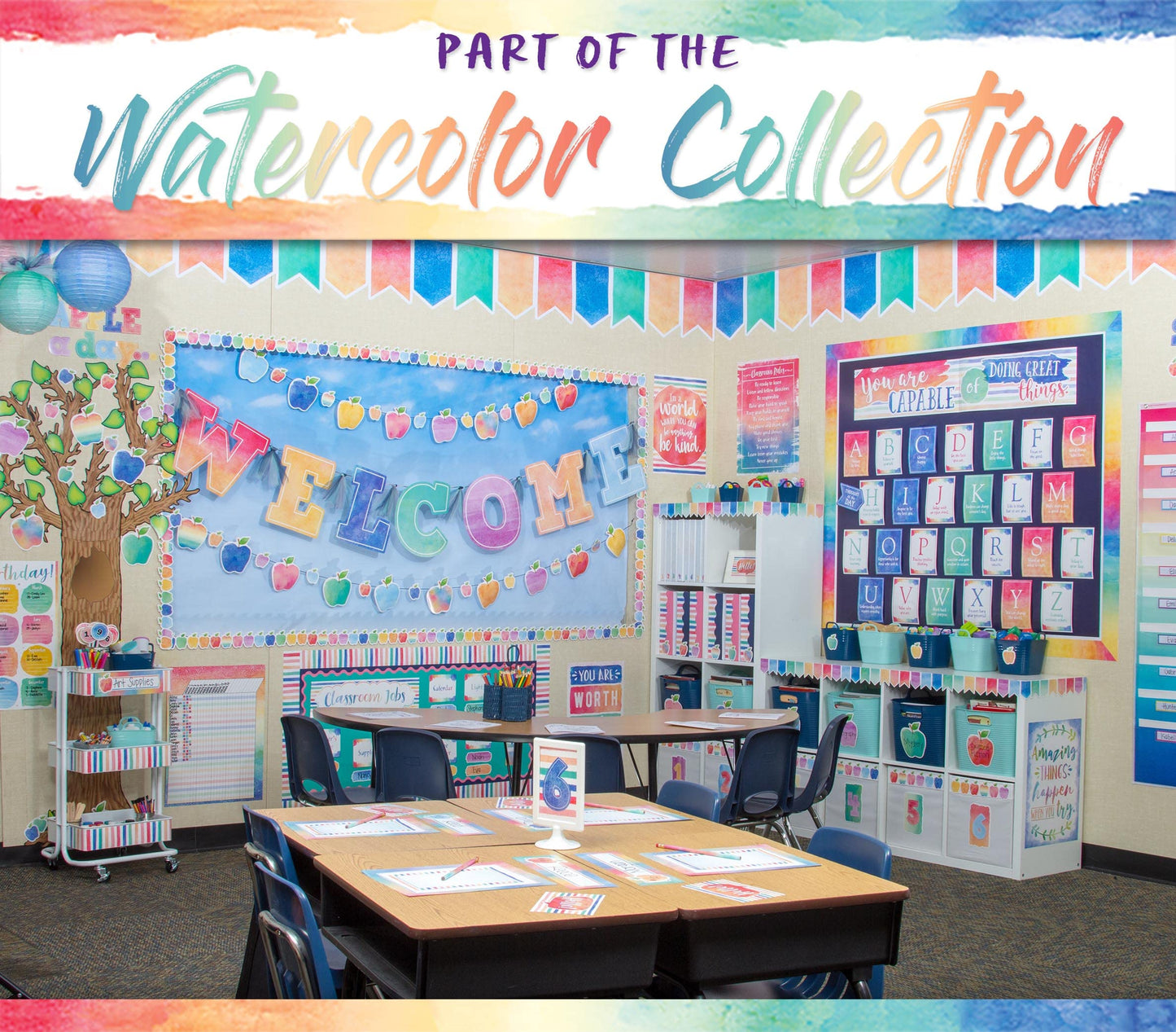 Teacher Created Resources Magnetic Accent Themed Classroom Displays and Decoration (TCR77362)