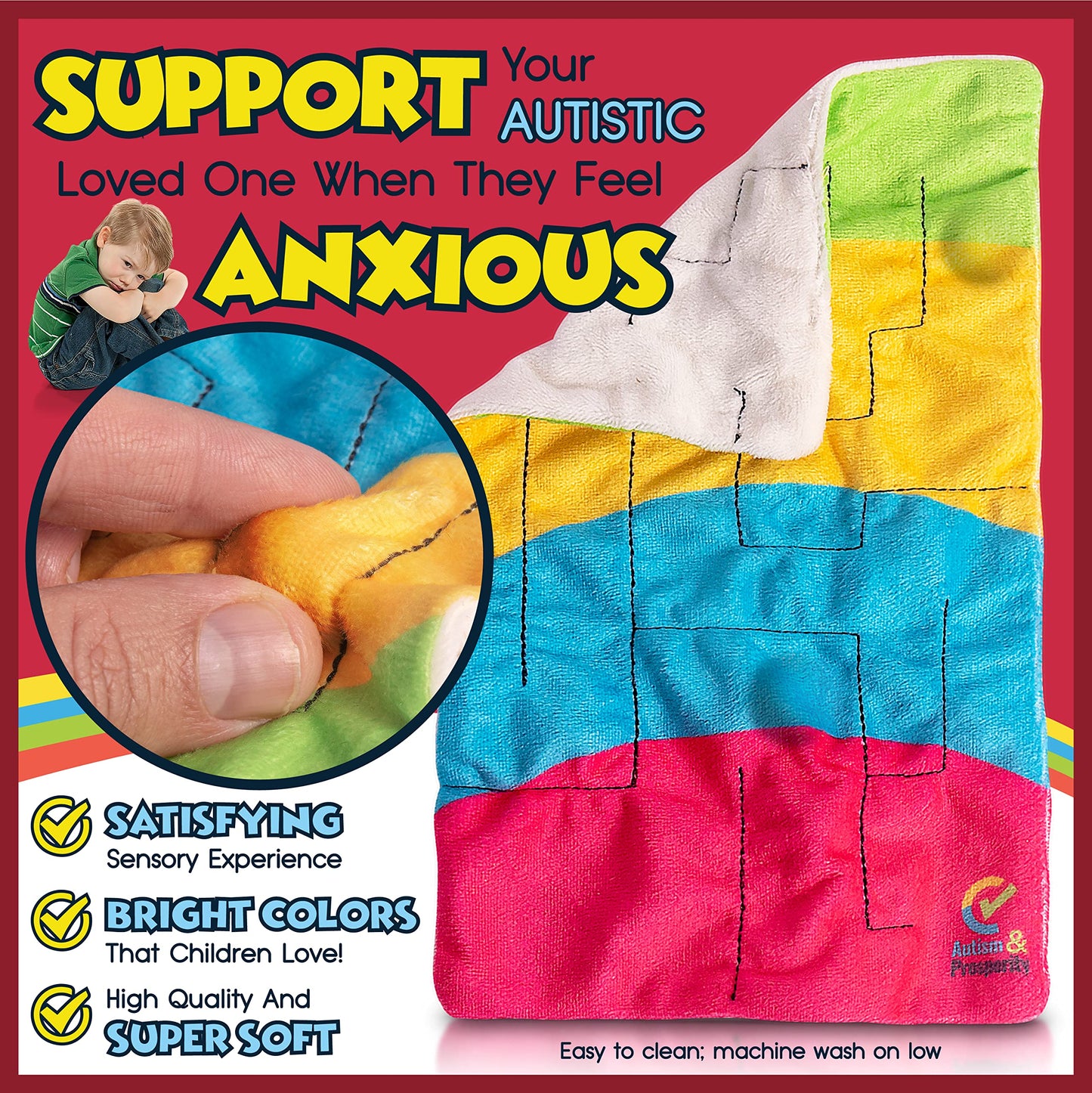 Autism & Prosperity Quiet & Educative Sensory Special Education Classroom Must Haves – Autism Toys Autism Products & Gifts, Sensory Toys for Kids with Autism Toddler Ages 3 4 5 7 8 12