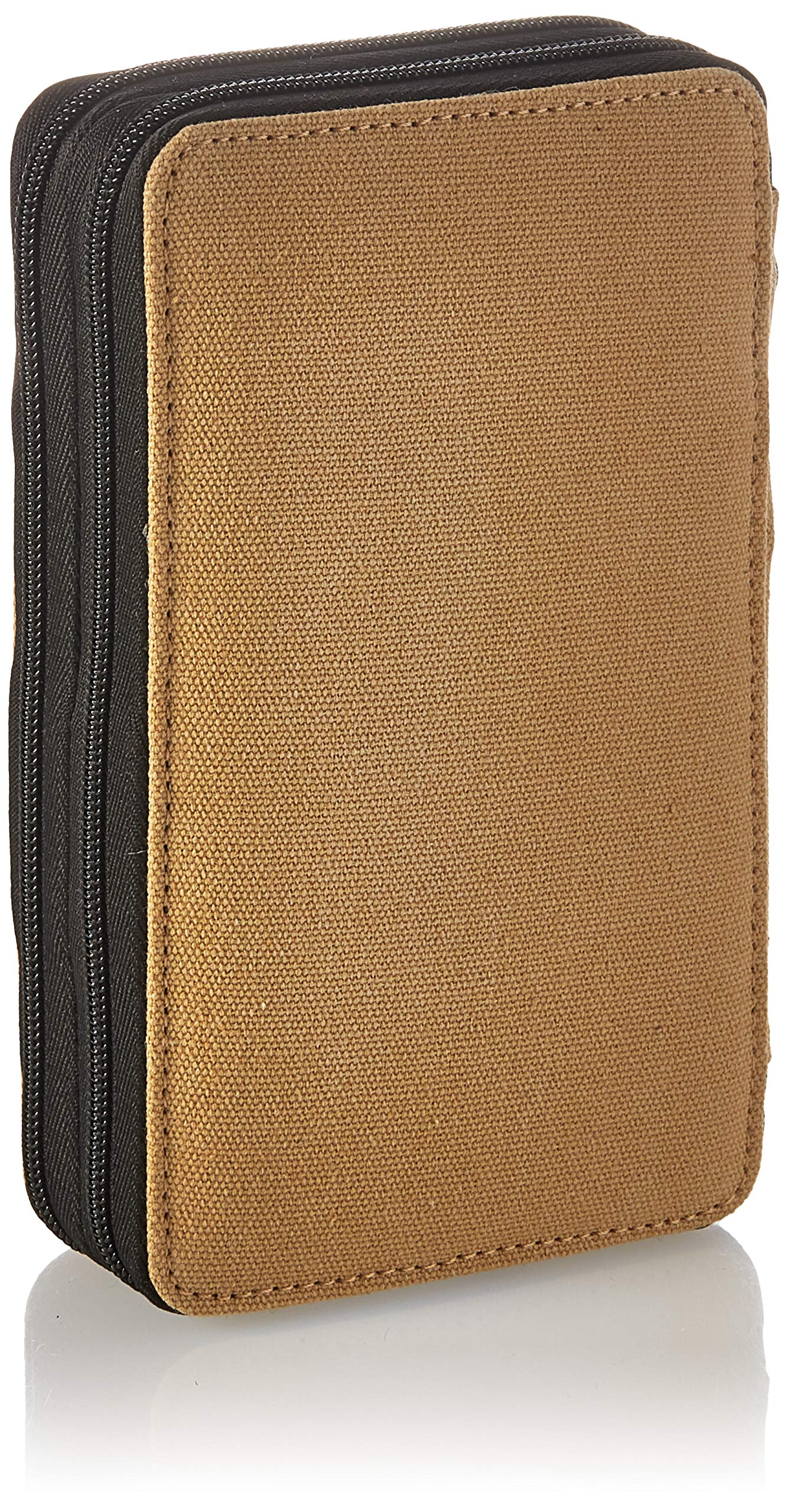 Speedball Art Products 257480 48 Capacity Canvas Pencil Case, Wheat