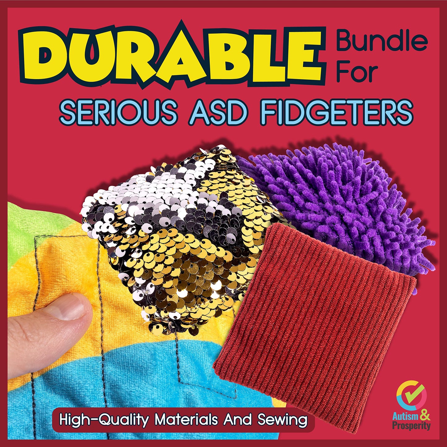 Autism & Prosperity Quiet & Educative Sensory Special Education Classroom Must Haves – Autism Toys Autism Products & Gifts, Sensory Toys for Kids with Autism Toddler Ages 3 4 5 7 8 12